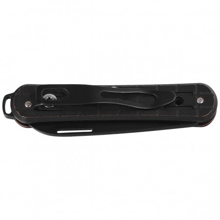 Scyzoryk Fox Vulpis 130 LE No 064/250 Grenade Pattern Black Copper, Black Stonewashed M390 (FX-VPGP130 COB)