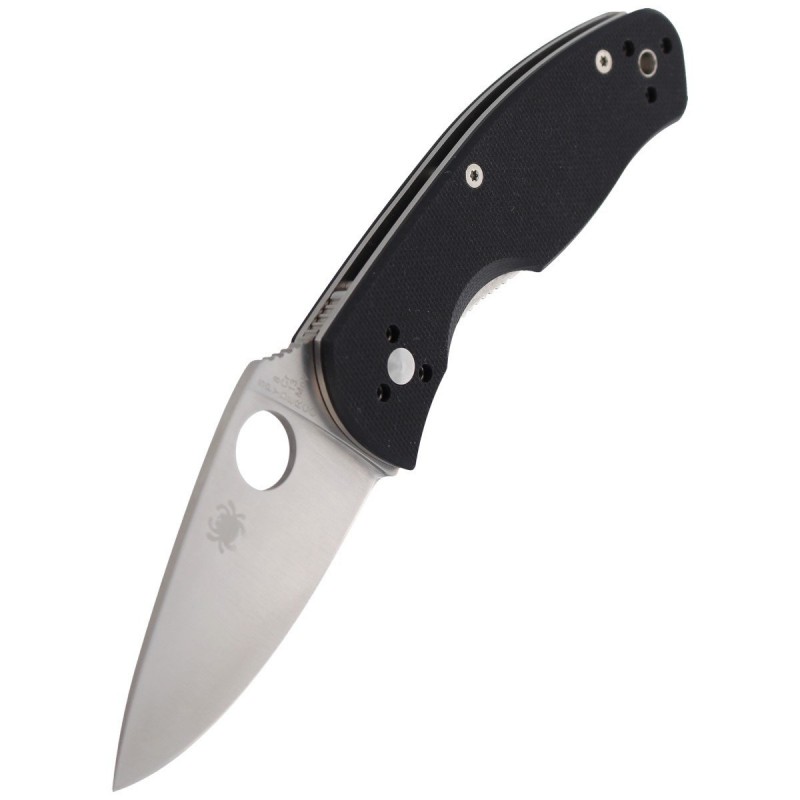 Nóż składany Spyderco Persistence G-10 Black Plain (C136GP)