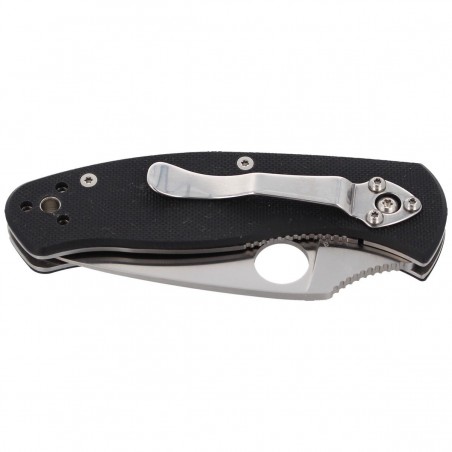 Nóż składany Spyderco Persistence G-10 Black Plain (C136GP)