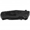 Nóż składany K25 RK-25006 Black G10, Black Titanium 7Cr17Mov
