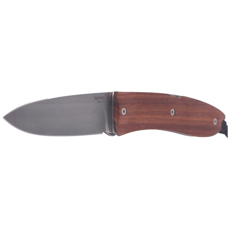 Nóż składany LionSteel Opera Classic Santos Wood, Satin Blade (8800 ST)