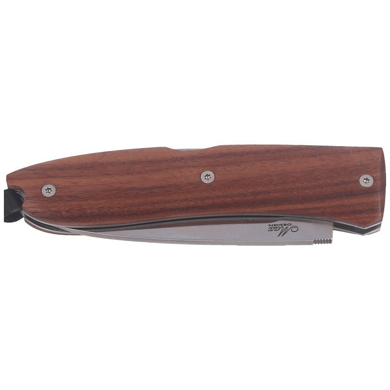 Nóż składany LionSteel Opera Classic Santos Wood, Satin Blade (8800 ST)