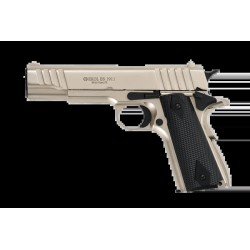 Pistolet wiatrówka Voltran Ekol ES 1911 v2 Satin 4.5 mm - Blow Back