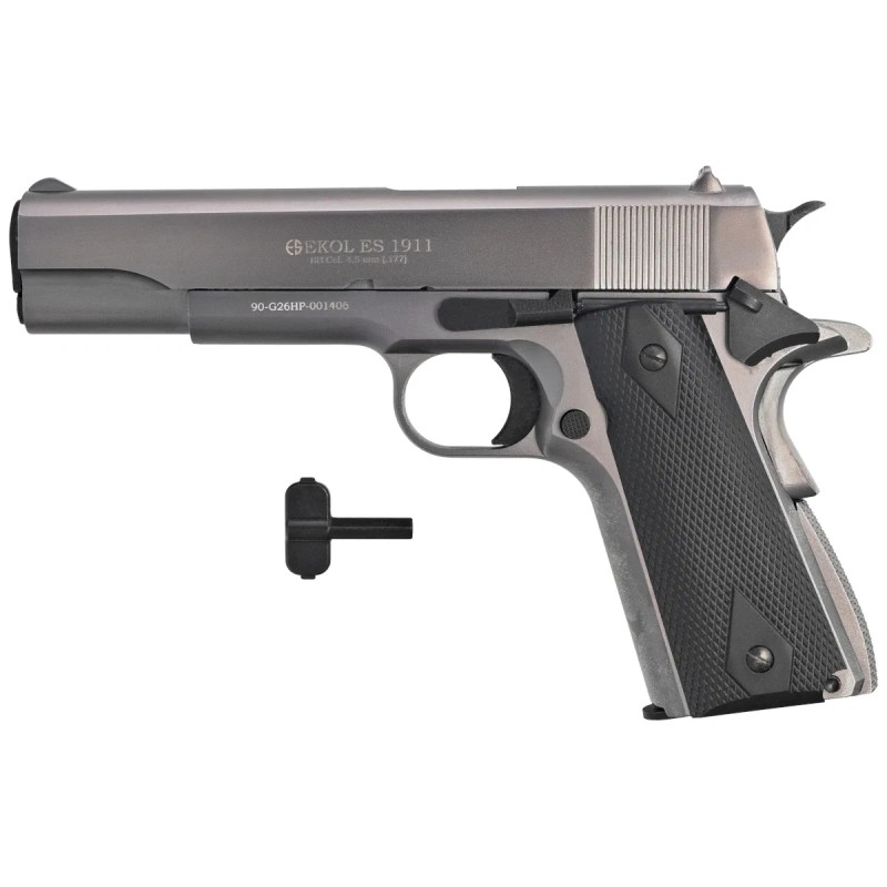 Pistolet wiatrówka Voltran Ekol ES 1911 Fume 4.5 mm - Blow Back