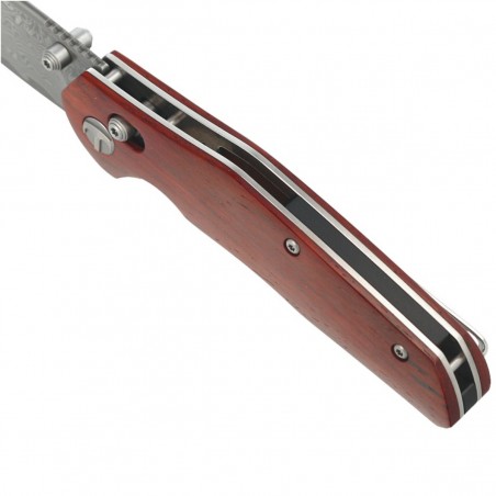 Nóż składany Bestechman Ronan Rosewood, Damascus (BMK02L)