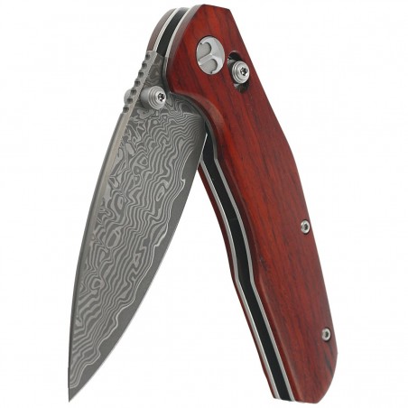 Nóż składany Bestechman Ronan Rosewood, Damascus (BMK02L)