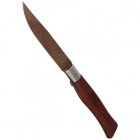 Nóż składany MAM Bronze Titanium, Bubinga Wood 105mm (2062)