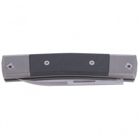 Nóż składany LionSteel bestMAN Carbon Fiber, Drop Blade (BM2 CF)