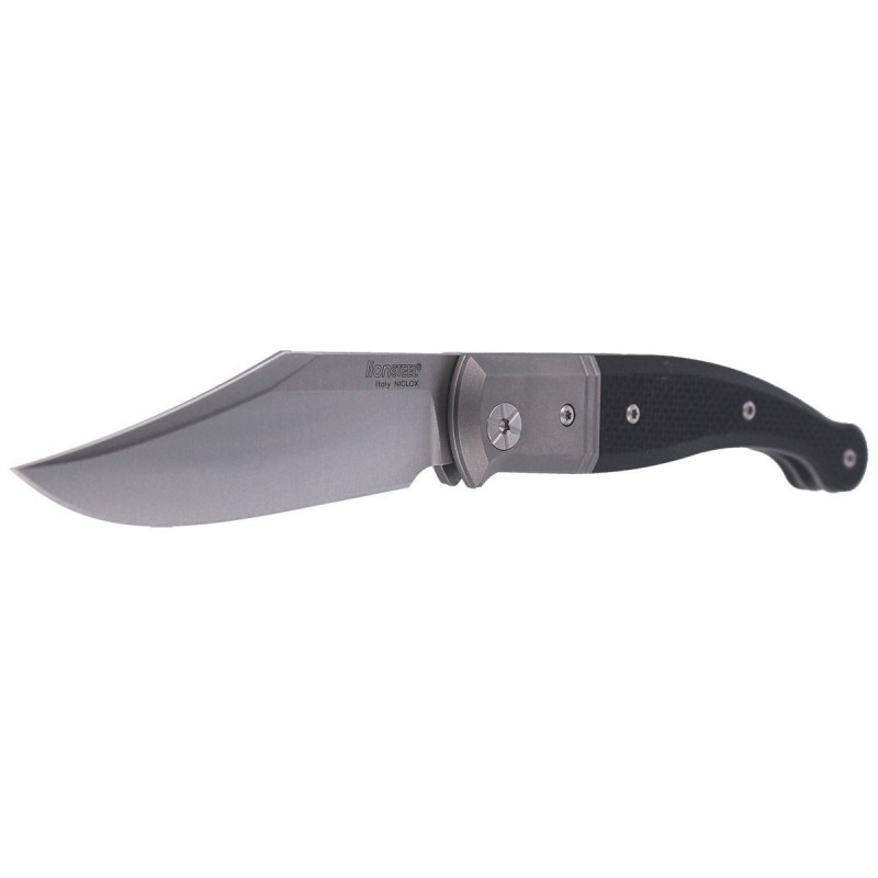 Nóż składany LionSteel Gitano Black G10, Satin Blade (GT01 GBK)