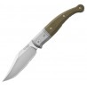 Nóż składany LionSteel Gitano Green Canvas, Satin Blade (GT01 CVG)