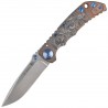 Nóż składany Spartan Blades Harsey Folder ''Dragon'' Bronze Titanium, Stonewashed MagnaCut by William W. Harsey (SF5Dragon)