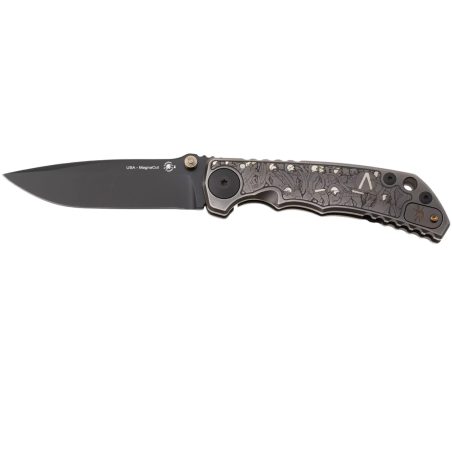Nóż składany Spartan Blades Harsey Folder ''Spartan Battle'' Titanium, Black PVD MagnaCut