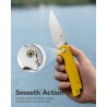 Nóż składany Sencut Praktisk Yellow G10, Satin 9Cr18MoV (S24019-2)