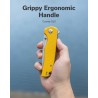 Nóż składany Sencut Praktisk Yellow G10, Satin 9Cr18MoV (S24019-2)