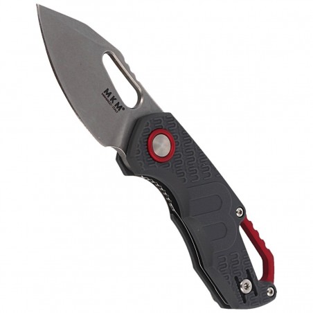 Nóż składany MKM Isonzo Clip Point Grey FRN, Stonewashed N690 by Jesper Voxnæs (MK FX03-3PGY)