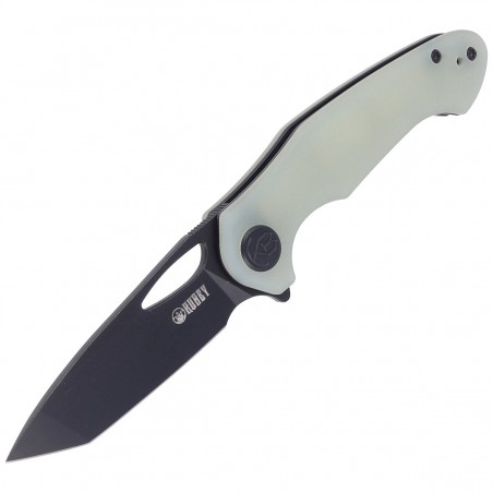 Nóż składany Kubey Dugu KU159E Jade G10, Dark Stonewashed 14C28N