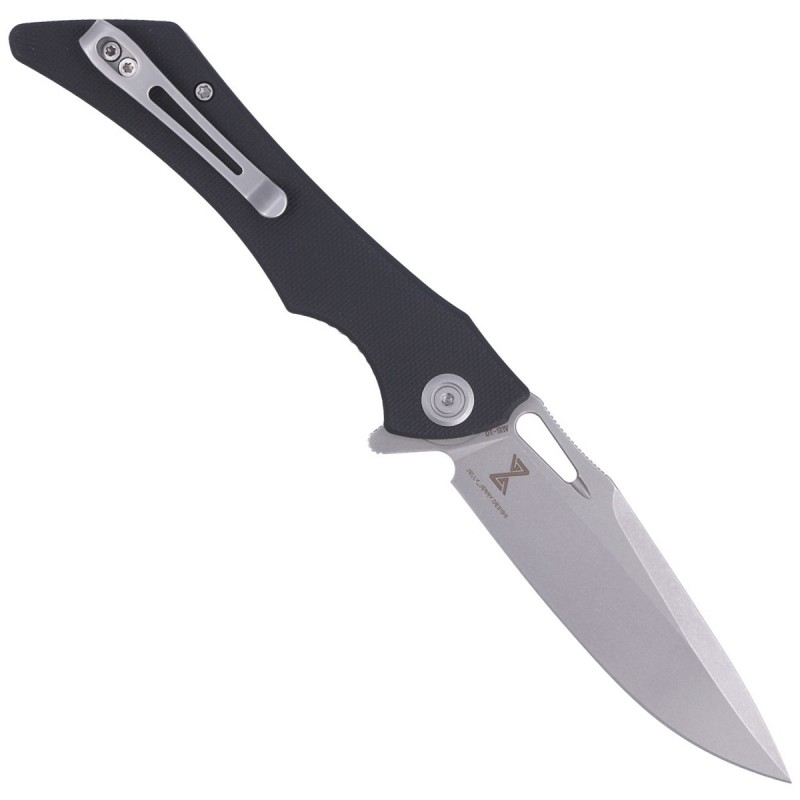 Nóż składany Kubey Raven KB245D Black G10, Bead Blasted AUS-10 by Jelly Jerry