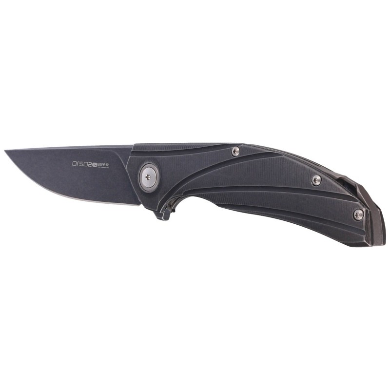 Nóż składany Viper Orso 2 DSW Titanium, Dark Stonewashed Lohmann LO-QPM20-4 by Jens Ansø (V5997TI)