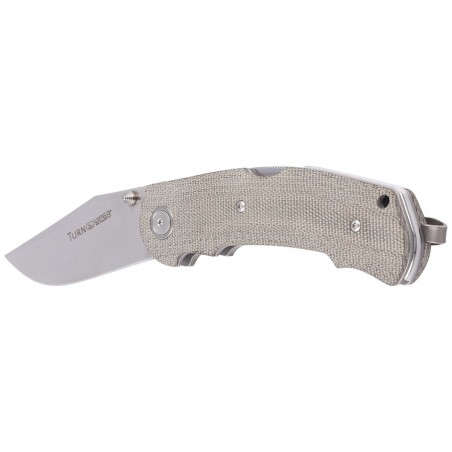 Nóż składany Viper Turn Essential Green Canvas Micarta, Satin M390 by Fabrizio Silvestrelli (V5988CG)