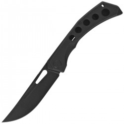 Nóż składany Kubey lshtar Black PVD Stonewashed Titanium, Black PVD Stonewashed M390 by Maksim Tkachuk (KB170C)