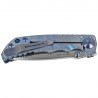 Nóż składany Spartan Blades Harsey Folder ''Paisley Blue'' Titanium, Stonewashed MagnaCut