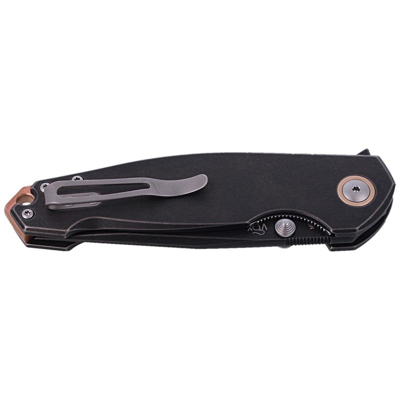 Nóż składany Viper Katla DSW Titanium, Dark Stonewashed M390 by Jasper Voxnæs (V5984TI)