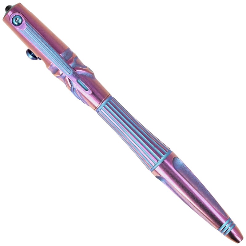 Długopis taktyczny RikeKnife Purple / Blue Titanium (RK-TR02-BP)