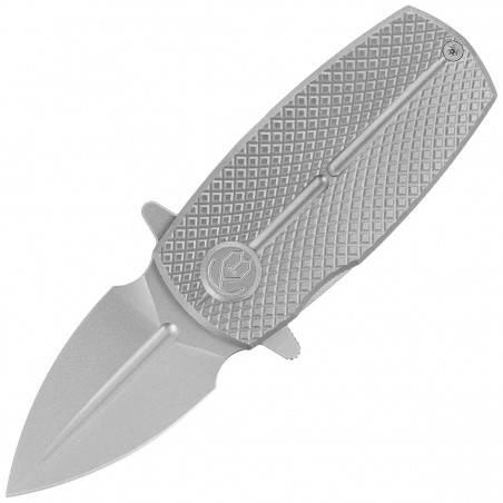 Noż składany Kubey KB Knives Fang Sandblasting Titanium, Bead Blasting M390 by Capricorn Knives (KB451A)