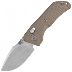 Nóż składany Kubey KB Knives Jarpen Bronze Ano Titanium, Hand Rubbed Satin CPM S90V by Kot Knives (KB415D)