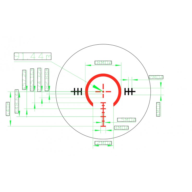 Luneta Specna Arms PRIME™1-4x24 SFP IR