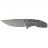 Nóż składany Herbertz Solingen Grey Titanium, Titanium Coating D2 (593013)