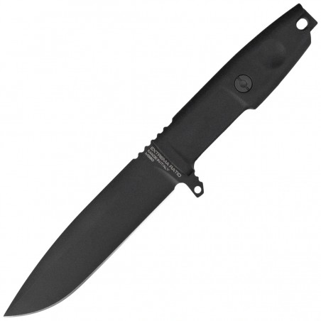 Nóż Extrema Ratio Folgore Verticale LE No 46/300 Black Forprene, Black MIL-C M390 (04.1000.0202/M3/BLK/BLK)