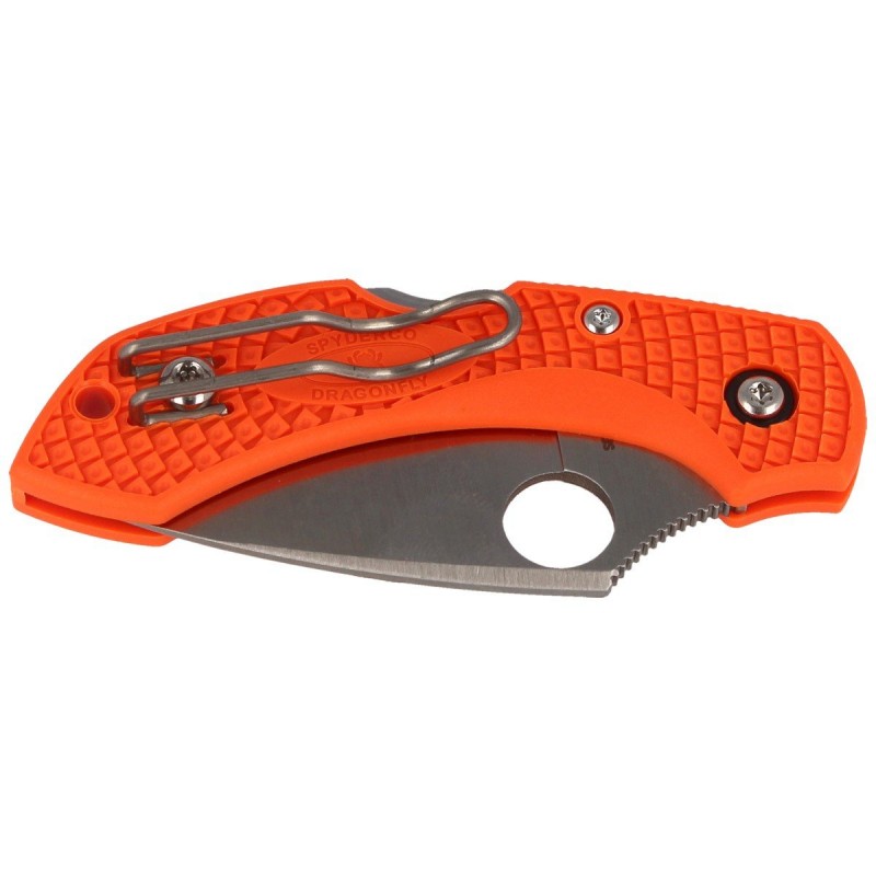 Nóż Spyderco DragonFly 2 Lightweight Orange Plain (C28POR2)