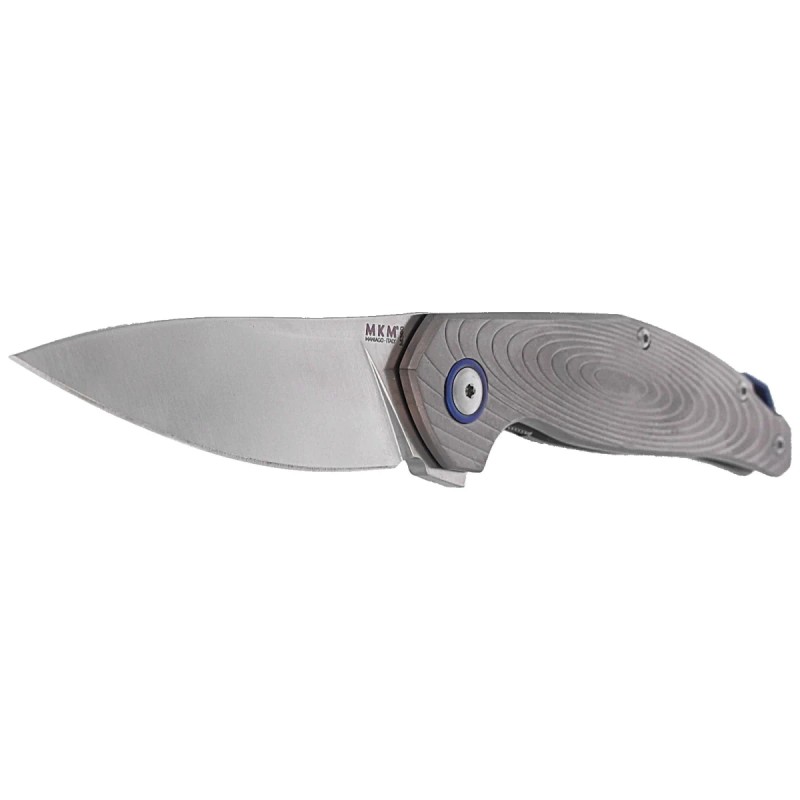 Nóż składany MKM Goccia Bead Blasted Titanium, Satin M390 by Jens Ansø (MKGC-T)