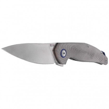 Nóż składany MKM Goccia Bead Blasted Titanium, Satin M390 by Jens Ansø (MKGC-T)