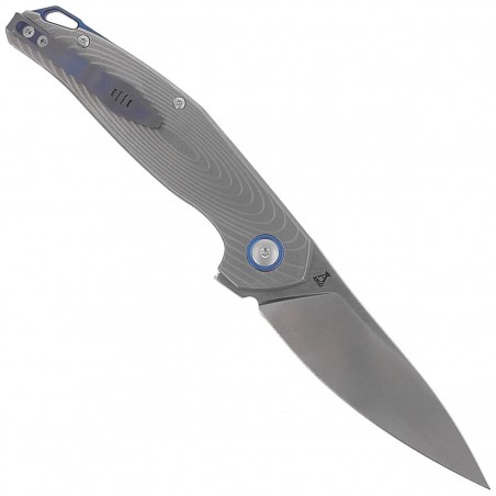 Nóż składany MKM Goccia Bead Blasted Titanium, Satin M390 by Jens Ansø (MKGC-T)