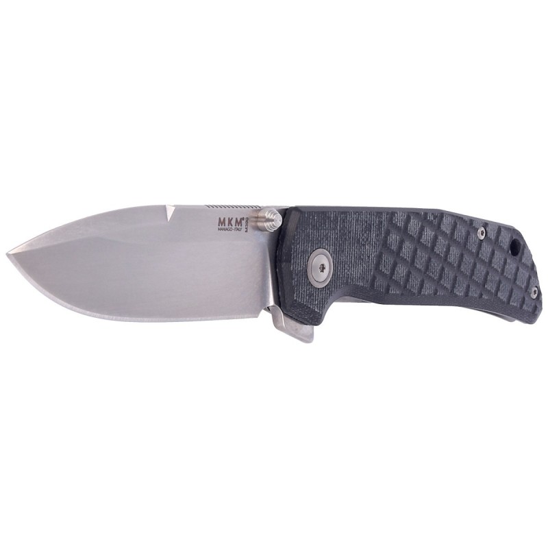 Nóż składany MKM Maximo Black Micarta, Stone Washed by Bob Terzuola (MKMM-BCT)