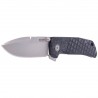 Nóż składany MKM Maximo Black Micarta, Stone Washed by Bob Terzuola (MKMM-BCT)