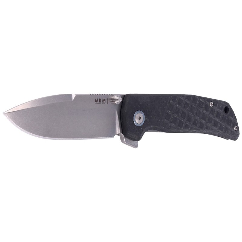 Nóż składany MKM Maximo Carbon Fiber, Stone Washed by Bob Terzuola (MK MM-CT)