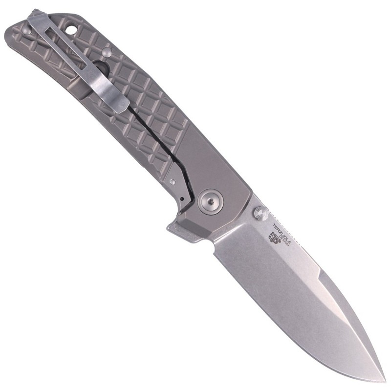 Nóż składany MKM Maximo Carbon Fiber, Stone Washed by Bob Terzuola (MK MM-CT)