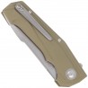 Nóż składany Viper Larius Green G10, Stonewashed M390 by Fabrizio Silvestrelli (V5960GG)
