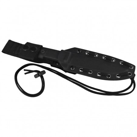 Nóż Extrema Ratio Folgore Verticale LE No 29/300 Black Forprene, Black M390 (04.1000.0202/M3/BLK/BLK)