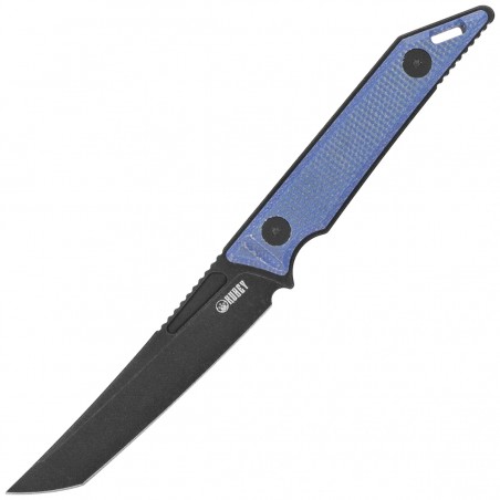 Nóż Kubey Goliath Denim Micarta, Blackwashed 14C28N by Jake Hoback (KU430D)