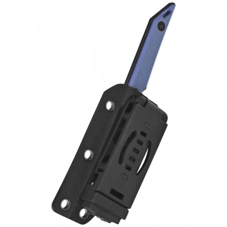 Nóż Kubey Goliath Denim Micarta, Blackwashed 14C28N by Jake Hoback (KU430D)