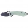 Nóż Kubey Knife Drake, Jade G10, Dark Stonewashed D2 by Maksim Tkaczuk (KU310D)