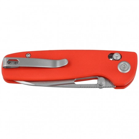 Nóż składany Kubey Bluff Red G10, Sandblasted 14C28N (KU248H)