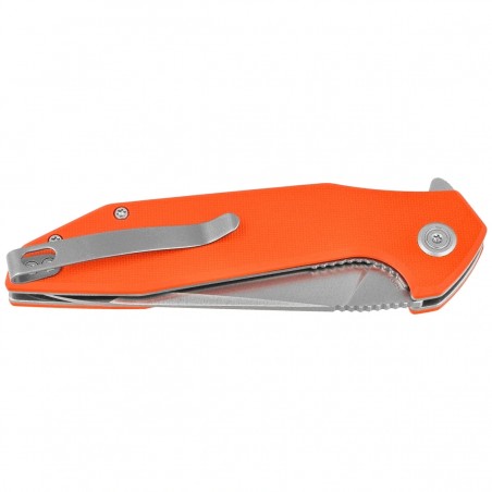 Nóż składany Kubey Nova KU117M, Orange G10, Satin 14C28N