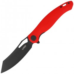 Nóż składany Kubey Drake Red G10, Blackwashed 14C28N by Maksim Tkachuk (KU239H)