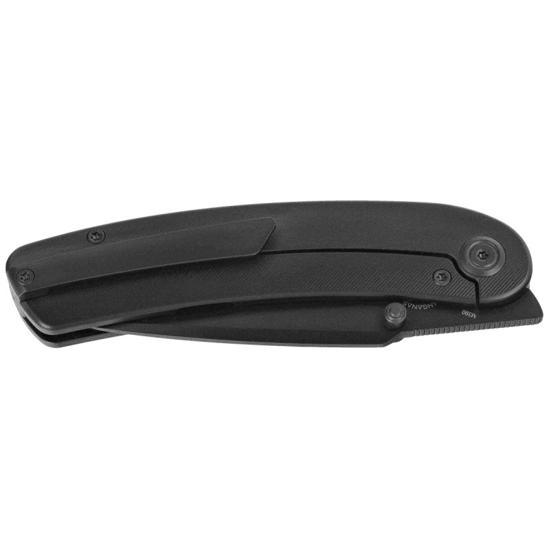 Nóż składany Kubey Momentum DLC 6AL4V Titanium, DLC M390 by Sherif Manganas (KB386D)