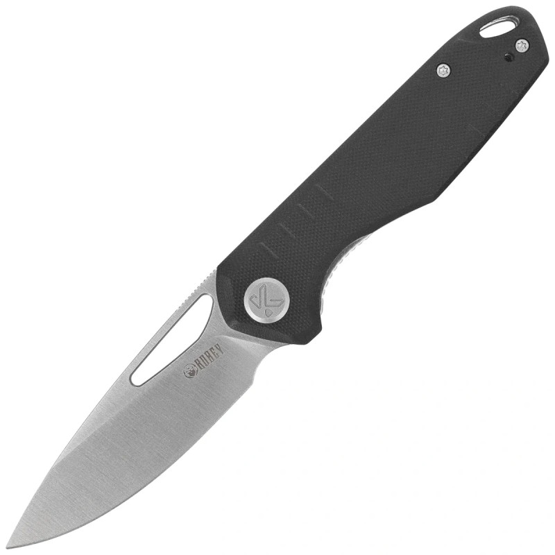 Nóż składany Kubey Doris Black G10, Satin 14C28N (KU324I)